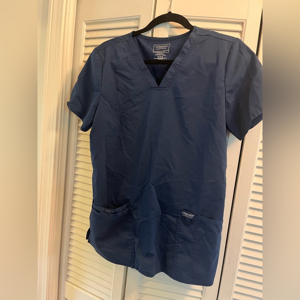 Set of Navy Cherokee scrub tops